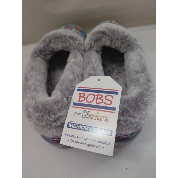 Bobs for Skechers Pooch Parade Too Cozy Slippers Women's Size 8.5 NWT - Picture 6 of 8